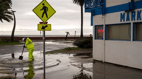 Slow-moving Pacific storm threatens to bring California flooding and mudslides